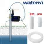 Kit del sistema inercial de bombeo Waterra con actuador de superficie, válvulas D25 y D16 y tubería de polietileno para pozos