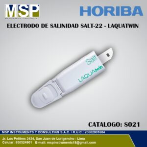 Electrodo de reemplazo para medidor de salinidad Horiba LAQUAtwin S021
