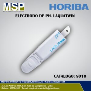 Electrodo de reemplazo para medidor de pH Horiba LAQUAtwin S010