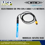Electrodo de pH WTW Sentix 940 con cable de 1.5 metros por MSP Instruments.