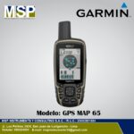 GPS portátil Garmin GPSMAP 65 en venta por MSP Instruments Perú.