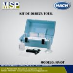 Kit de prueba de dureza total Hach modelo HA-DT con titulador digital para análisis de calidad de agua