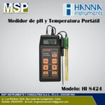 Medidor de ph portatil hanna hi 8424