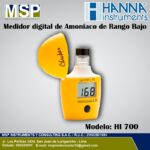 Medidor de Amoníaco Hanna HI 700