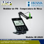 Medidor de ph de mesa hanna hi 2020