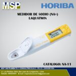Medidor de sodio compacto Horiba LAQUAtwin para análisis de iones de sodio Na+.