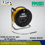 Sonda de nivel de agua de 50 metros PASI BFK50 para pozos.