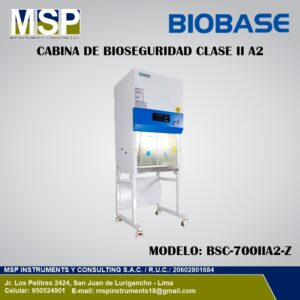 Cabina de bioseguridad Clase II A2 Biobase BSC-700IIA2-Z