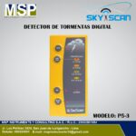 Detector de tormentas digital Skyscan modelo P5-3 de MSP Instruments.
