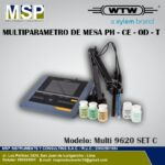 Multiparámetro de mesa WTW Multi 9620 SET C con electrodo, brazo soporte y soluciones de calibración