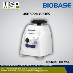 Agitador vortex de laboratorio marca Biobase modelo BK-VX1