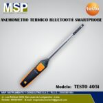 Anemómetro térmico inteligente con bluetooth smartprobe marca Testo modelo 405i para ductos de ventilación