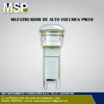 Muestreador de alto volumen PM10 para monitoreo de la calidad del aire