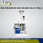 Muestreador de bajo volumen PM10 y PM2.5 para monitoreo ambiental
