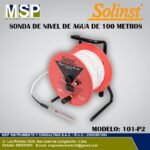 Sonda de nivel de agua de 100 metros Solinst modelo 101-P2.